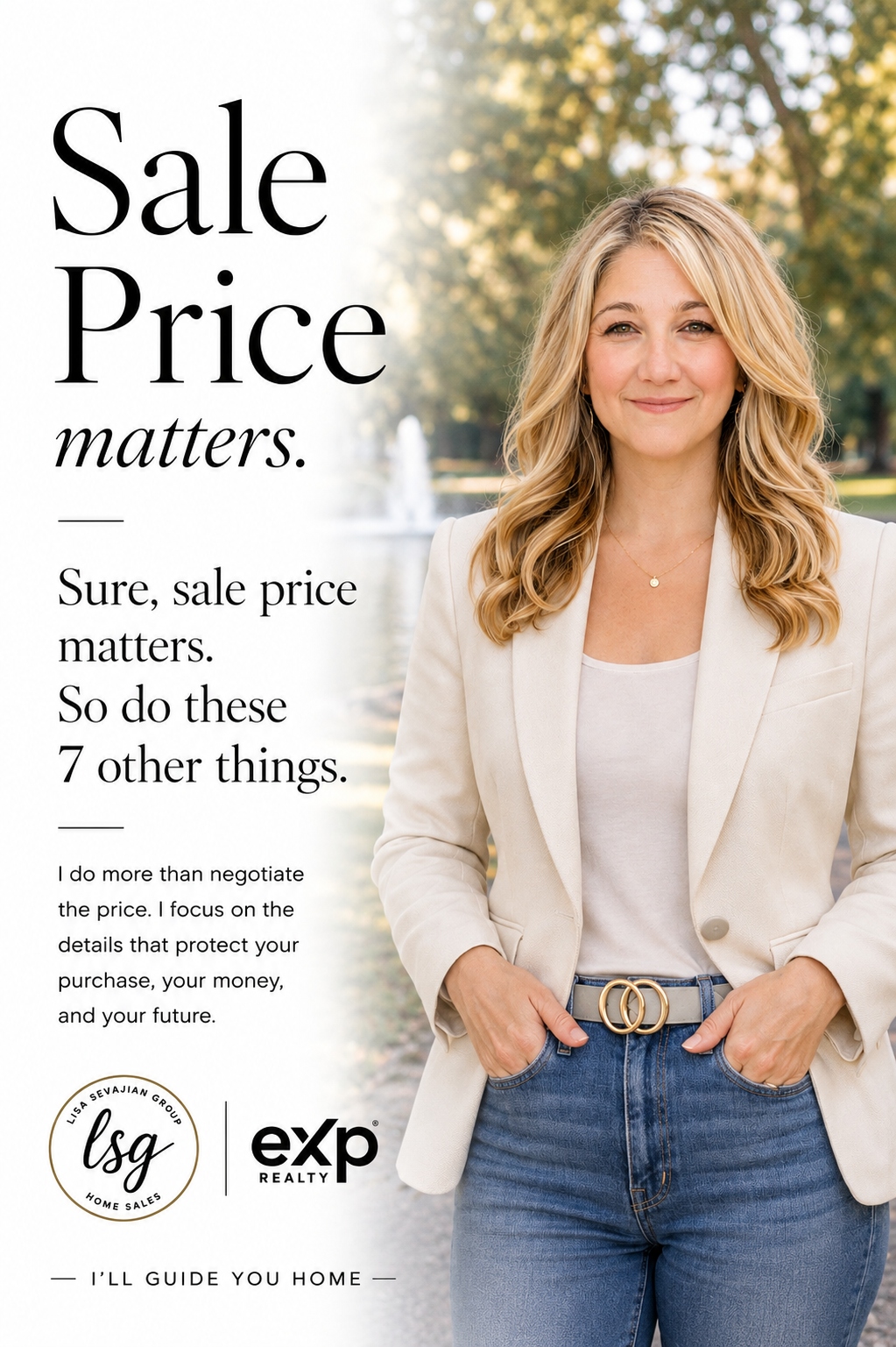 Molly · Sale Price matters editorial ad