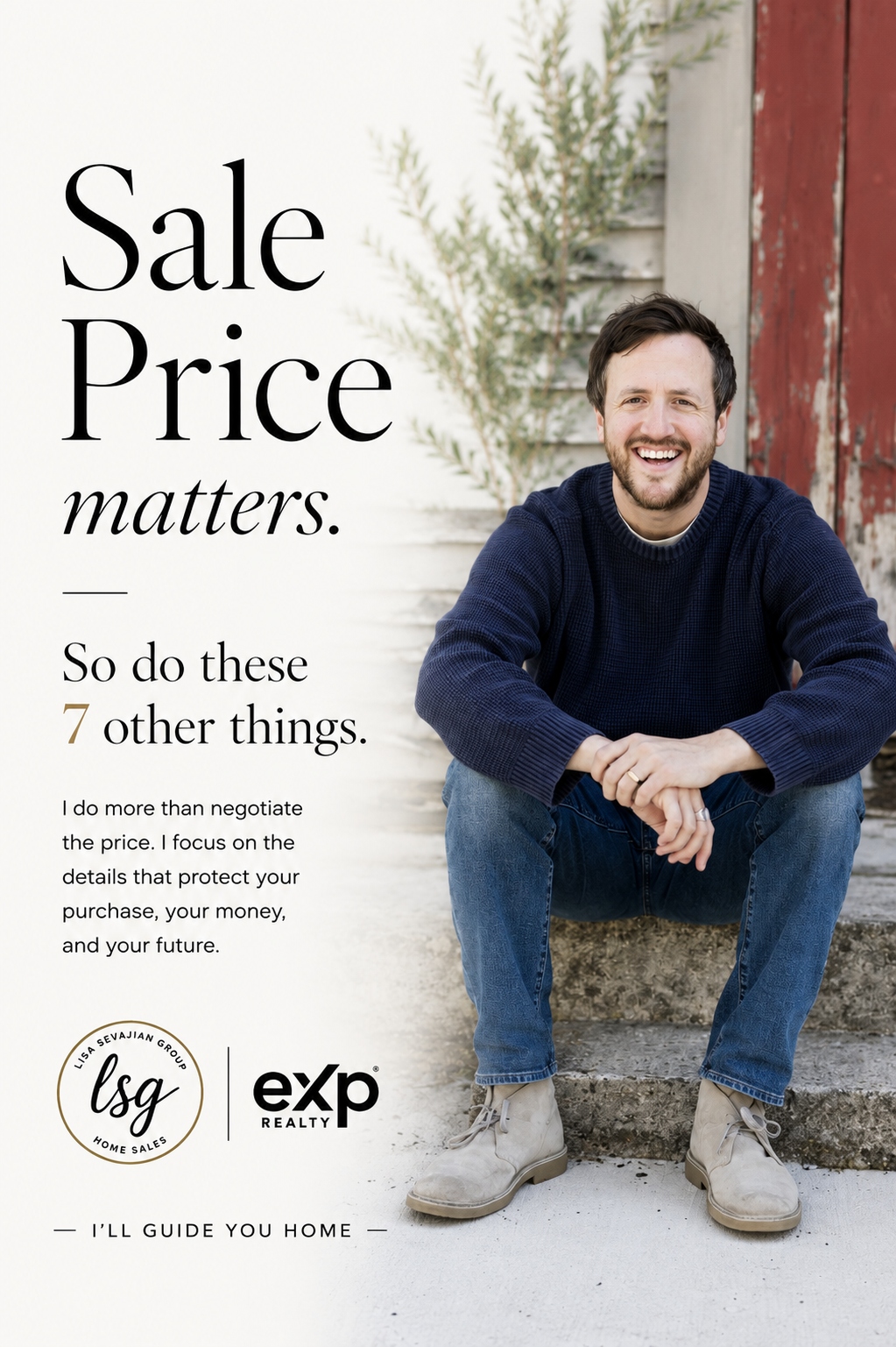 Steve · Sale Price matters editorial ad
