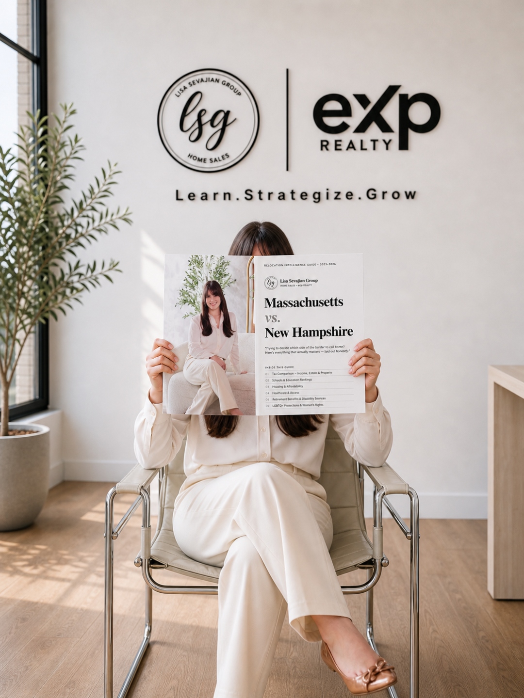 Lisa Sevajian featured in Boston Agent Magazine